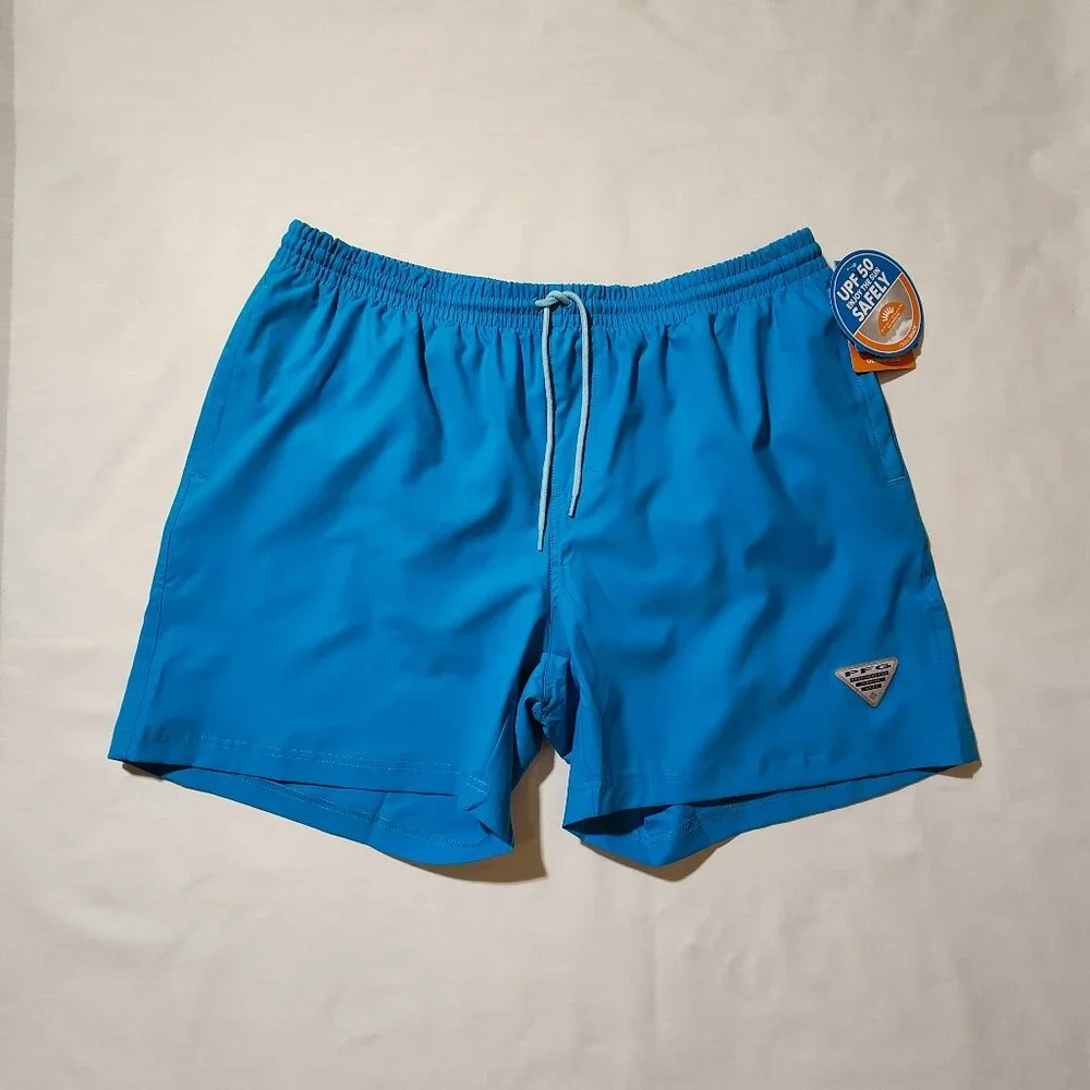 Columbia PFG Men's‎ Large Water Shorts/ Swim Trunks NWT